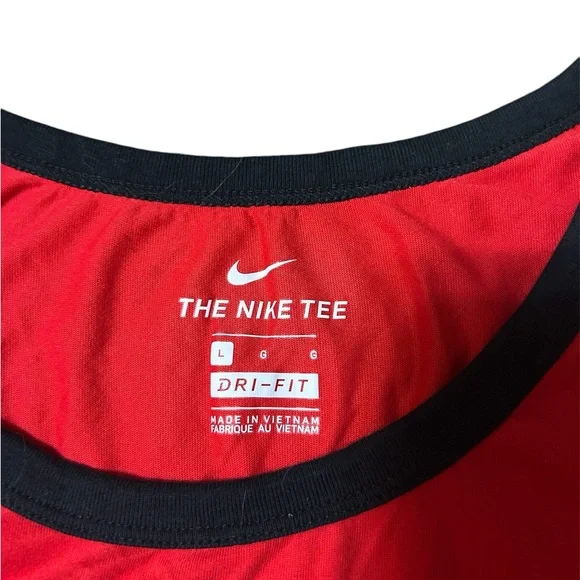 Nike dry-fit red basketball tank top - Picture 3 of 3